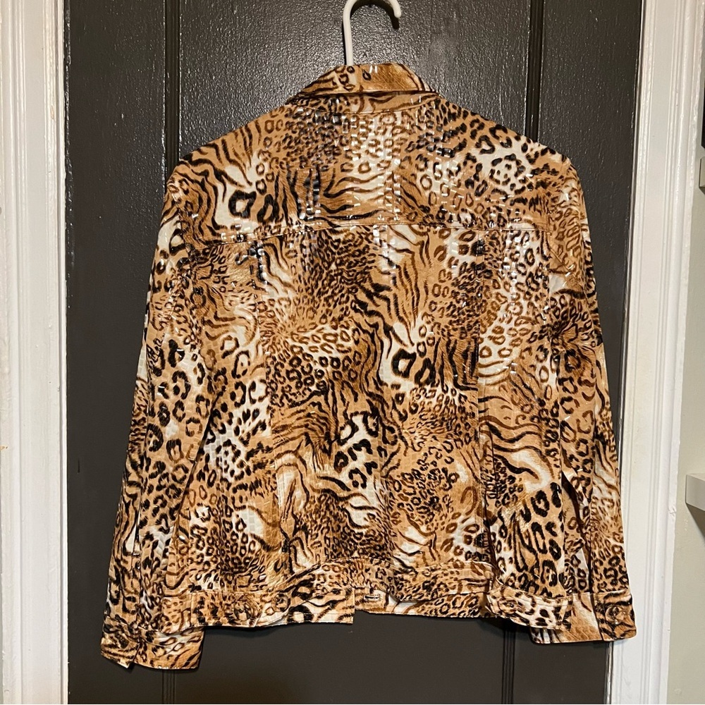 Animal Print Jacket from Ruby Rd - Picture 3 of 6